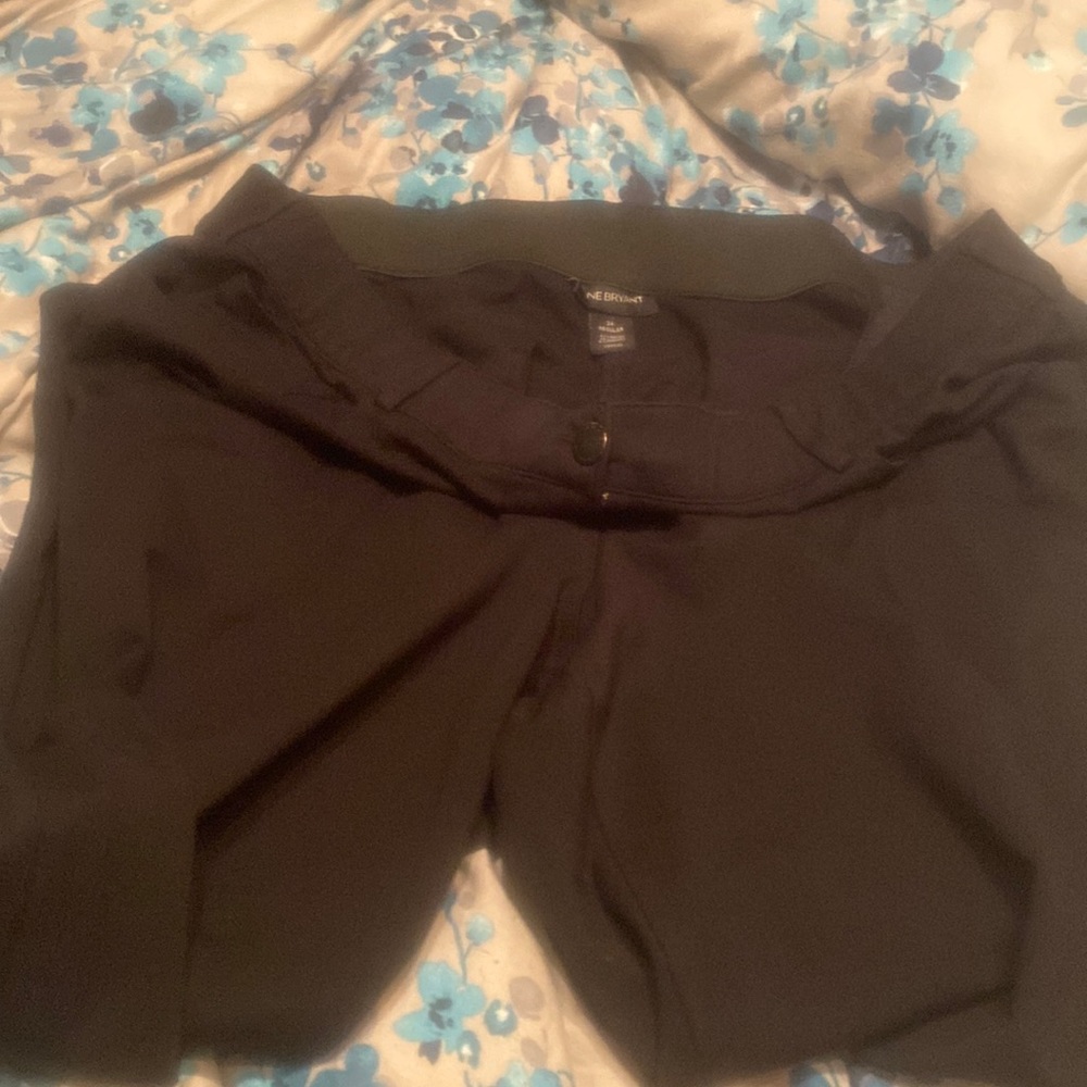 Lane Bryant size 24 black dress pants